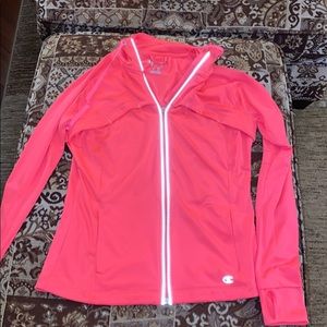 Pink champion athletic sweater